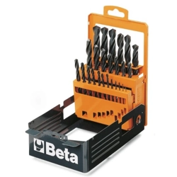 vendita online Serie di 25 punte in acciaio hss rullate art.410/sp25 Punte e inserti per trapani e avvitatori Beta